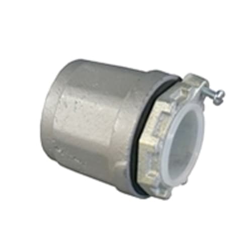 Appleton Electric - Appleton HUB-350B 3-1/2" Threaded Rigid/IMC Conduit Hub w/ Bonding Screw, Insulated Throat, Malleable Iron