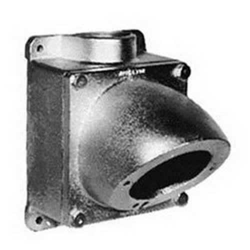 Appleton Electric - Appleton AJA620 200A 600VAC 250VDC 2" Pin and Sleeve Mounting Box & Angle Adapter, Copper Free Aluminum