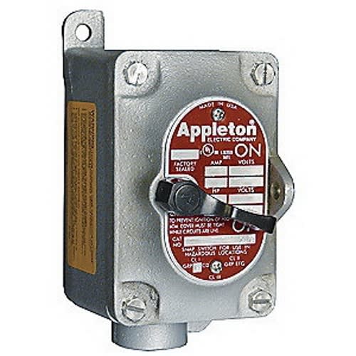 Appleton Electric - Appleton EDS2130 1-G 3/4 SNAP SWITCH ST