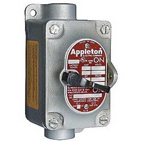 Appleton Electric - Appleton EDSC2129 1-G 3/4 SNAP SWITCH S