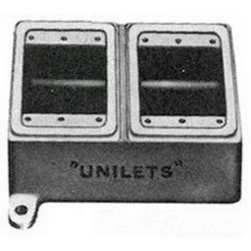 Appleton Electric - Appleton FD-2L 2 GANG RIDGE TOP UNILET