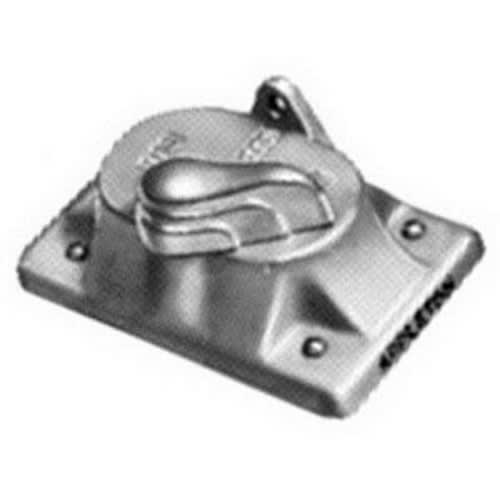 Appleton Electric - Appleton FSK-1VS-A Single Gang, Aluminum, Waterproof, Toggle Switch Cover