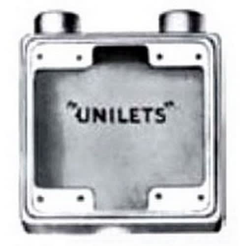 Appleton Electric - Appleton Group FSS-2-100 1 Inch Hub 2-Gang Cast Device Box