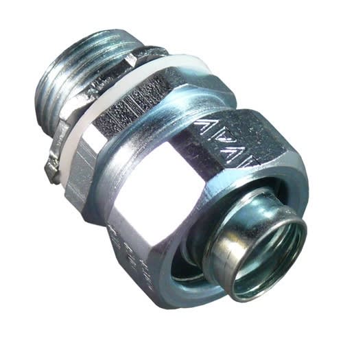 Appleton Electric - Appleton ST-75 3/4" Straight Liquidtight Plain Throat Connector, Steel