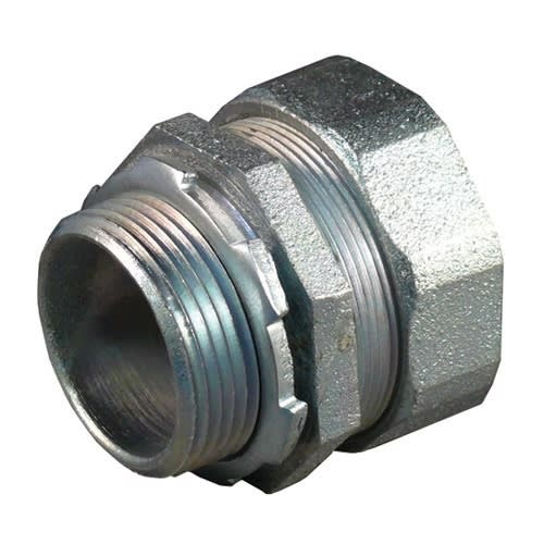 Appleton Electric - Appleton ST-300 3" Straight Liquidtight Plain Throat Connector, Malleable Iron