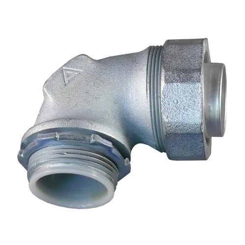 Appleton Electric - Appleton STB-90125&nbsp; 1-1/4"&nbsp;90deg Liquidtight Connector, Insulated Throat, Malleable Iron
