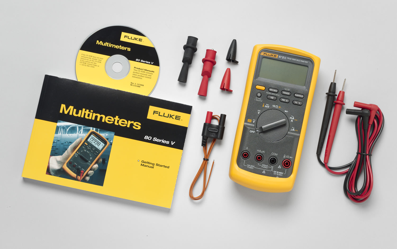 Fluke - Fluke FLUKE-87-5/E2 KIT Industrial Electrician Combo Kit