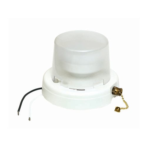 Engineered Products - EPCO 16536 9-Watt LED Luminaire, Pull Chain, includes 9W Bi-Pin LED Lamp, Diffuser
