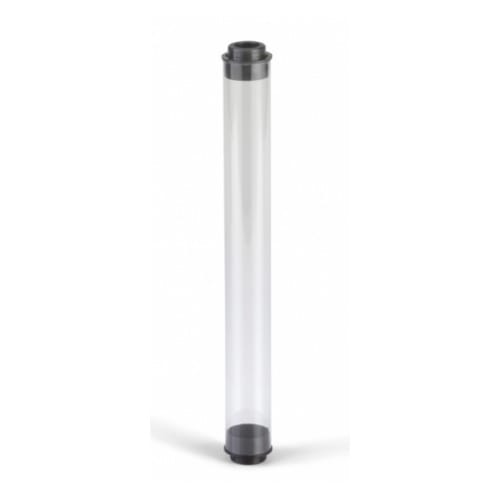 Engineered Products - Engineered Products 17183 Clear T5 4 Foot HD Series Tube Guard with Black Vented End Caps