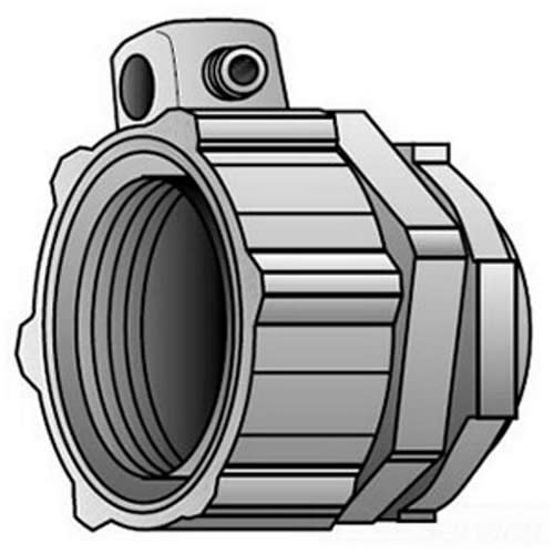 OZ-Gedney Co. - OZG 4Q-300LT 3 IN STR CONN LFMC W/L