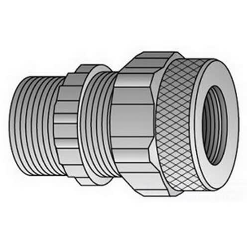 OZ-Gedney Co. - O-Z/Gedney CGA-50-438 1/2 Inch Straight Aluminum Cord Grip Connector