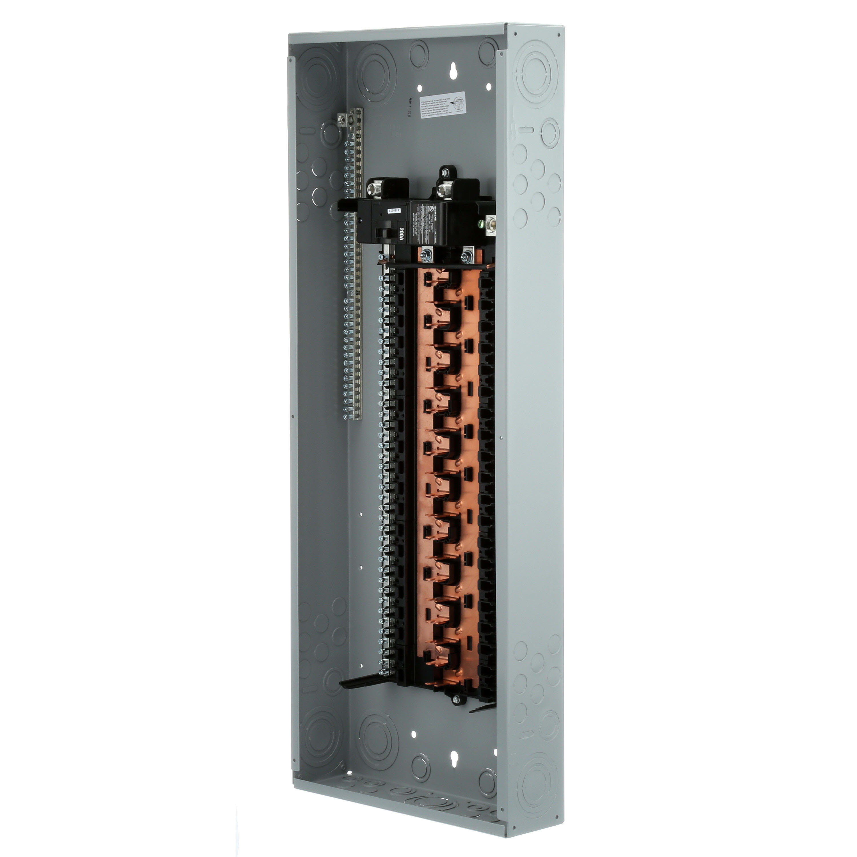 Siemens - Siemens P4080B1200ACU 200 Amp 1-Phase Main Breaker Load Center