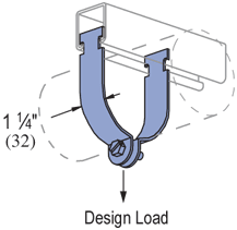 Allied Powerstrut - POWS PS-1100-AS-2-EG MD-4327 CLAMP