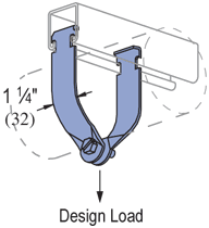 Allied Powerstrut - POWS PS-1300-AS-1-1/2-EG MD-4305 CLAMP