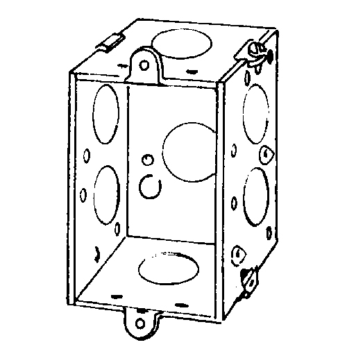 Appleton Electric - Appleton Group 222LE 3 x 2 Inch Square Corner Switch Box