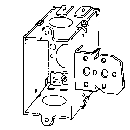 Appleton Electric - EGS 384DW-PL BX SQ CRNR SW 3X2X2-1/
