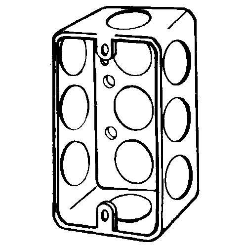 Appleton Electric - Appleton 4CSL-1/2 4 x 2-1/8" Handy Box