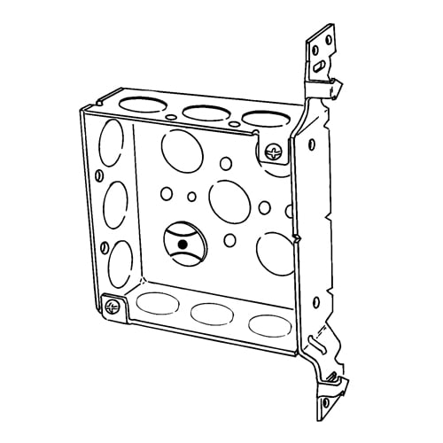 Appleton Electric - EGS 4SAB-1/2 4 SQ BOX W/AB BRACKET