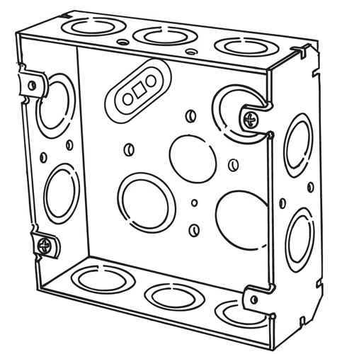 Appleton Electric - Appleton 4SJ-EK 4-11/16" Square 1-1/2" Deep Outlet Box