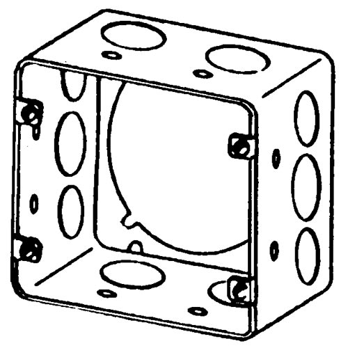 Appleton Electric - Appleton 4SJDE-1/2-3/4 42 In. Steel Square Outlet Box Extension Ring