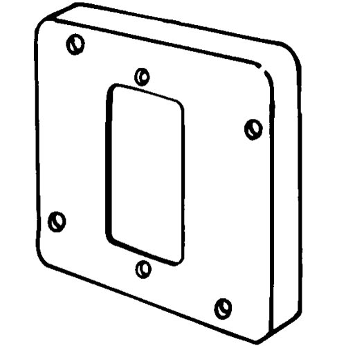 Appleton Electric - Appleton 8484 4-11/16 SQ CVR 1 GFCI