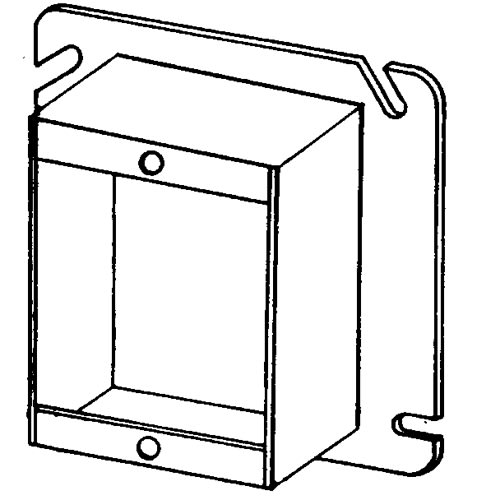 Appleton Electric - Appleton 856-125 1-1/4" Raised 9.5 In. Steel Square Box Tile Cover