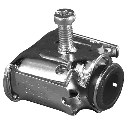 Appleton Electric - Appleton AMC-52 1/2" Duplex AC/MC/FMC Speed-Lock Steel Box Connector, Steel