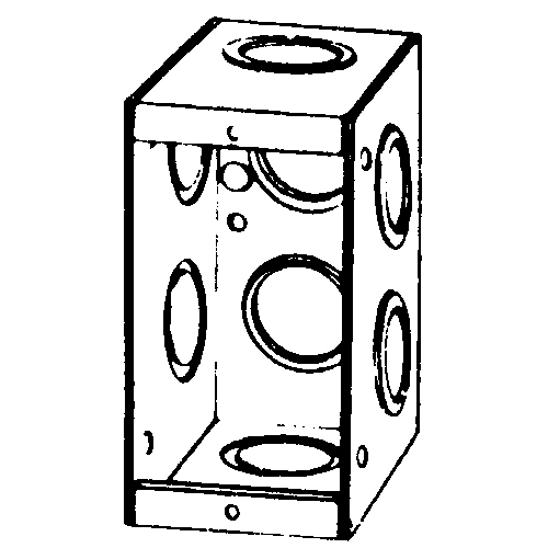 Appleton Electric - Appleton M1-250 1-Gang 2-1/2" Deep Masonry Box