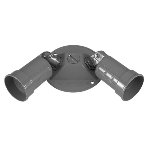 Appleton Electric - EGS WCR2L RND 2 LAMP FLOODLIGHT