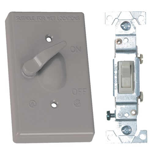 Appleton Electric - EGS WCT113 1 GANG CVR W/15A/3WAY SW