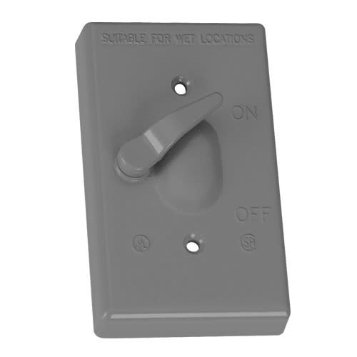 Appleton Electric - Appleton WCT1 1-Gang Toggle Switch Cover