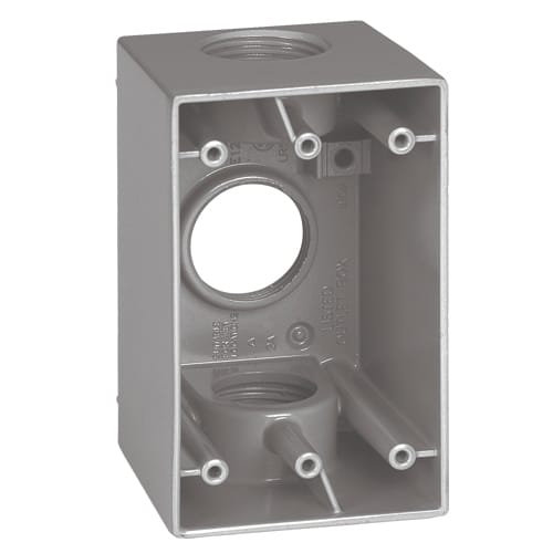 Appleton Electric - Appleton WDM110 1-Gang Weatherproof Outlet Box