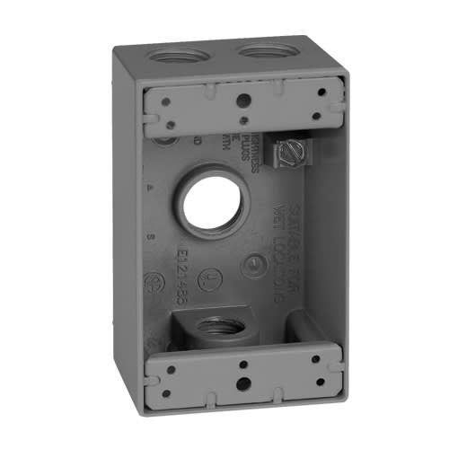 Appleton Electric - EGS WSL175 1 GANG BOX 4 3/4 IN HUBS