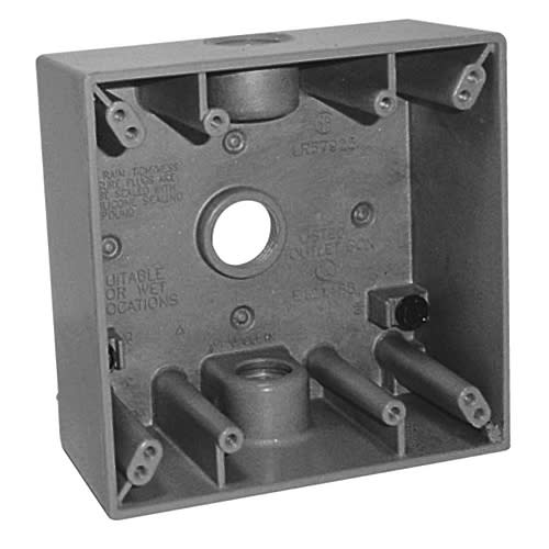 Appleton Electric - EGS WSM275 2 GANG BOX 3 3/4 IN HUBS