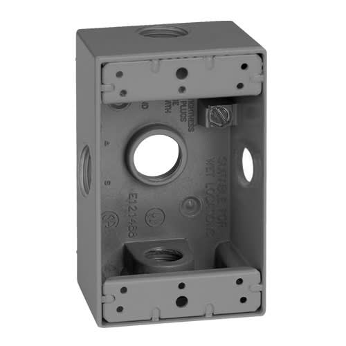 Appleton Electric - Appleton Group WSX175 1-Gang Box 3/4 Inch X-Type Hubs