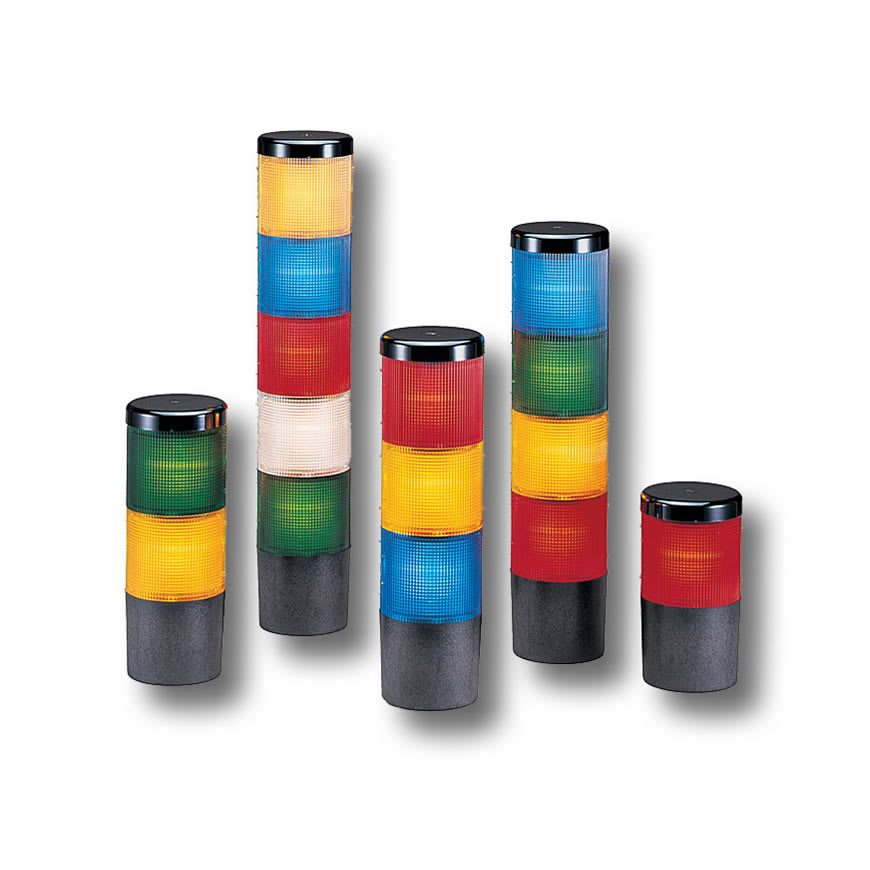 Federal Signal Corp - Federal Signal LSL-120R Red 120 VAC 0.13 Amp Polycarbonate Lens Incandescent Status Indicator Light