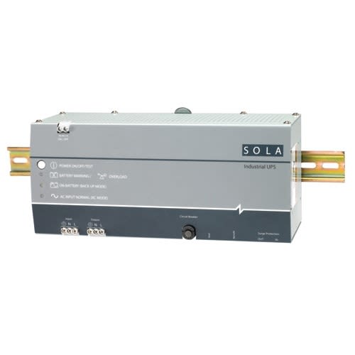 Appleton Electric - Sola / Hevi-Duty SDU850 DIN Rail UPS, 120 Vac, 850/510 VA/W