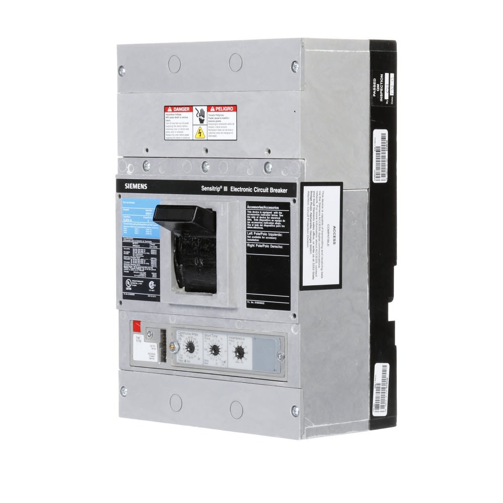 Siemens - Siemens HHJD63B400 600 Volt 400 Amp 50 kaic 3-Pole Type JD Circuit Breaker with Lugs