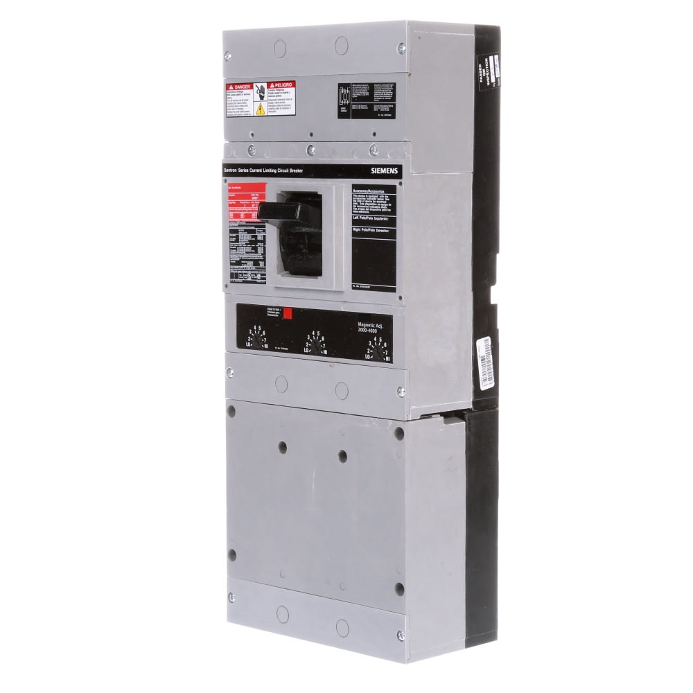 Siemens - Siemens JD63B200 3-Pole 600 VAC/500 VDC 200 Amp Thermal Magnetic Circuit Breaker