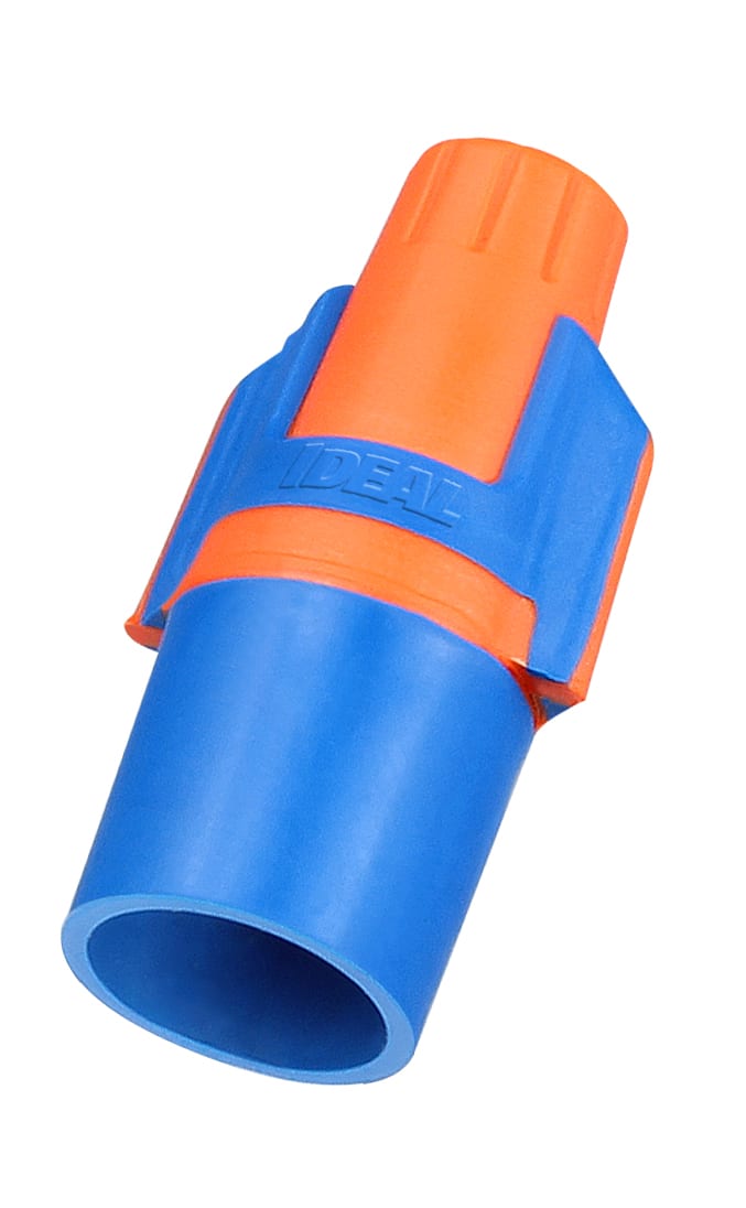 Ideal Industries - Ideal 30-643J Twister® ProFLEX™ Mini Wire Connector, Orange/Blue (Jar of 500)