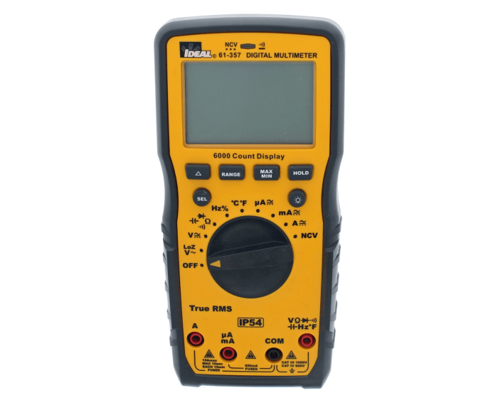 Ideal Industries - IDEAL 1000V TRMS MM 6K Ct Display