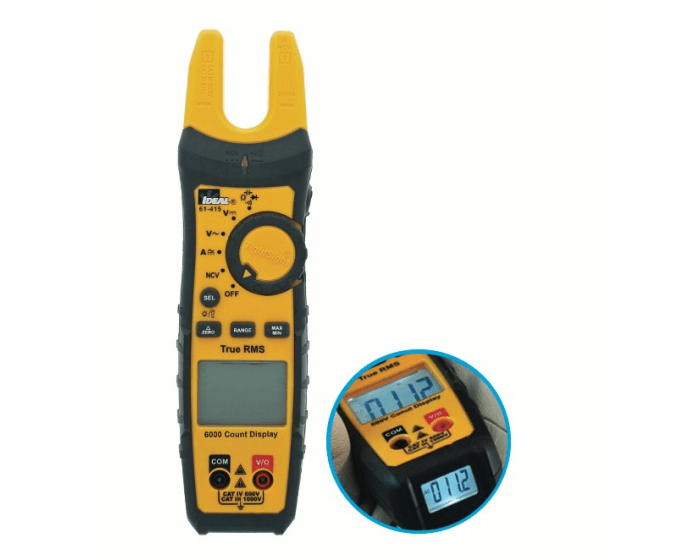 Ideal Industries - IDEAL 200A AC/DC TRMS SpltJaw Meter