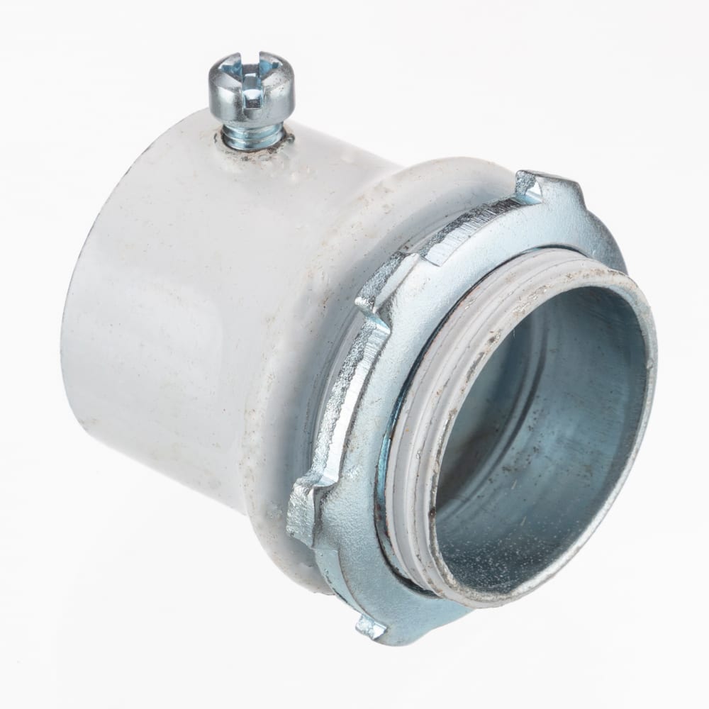 Bridgeport Fittings - BPT 230-SW 1/2" WHITE S.S. EMT CONN