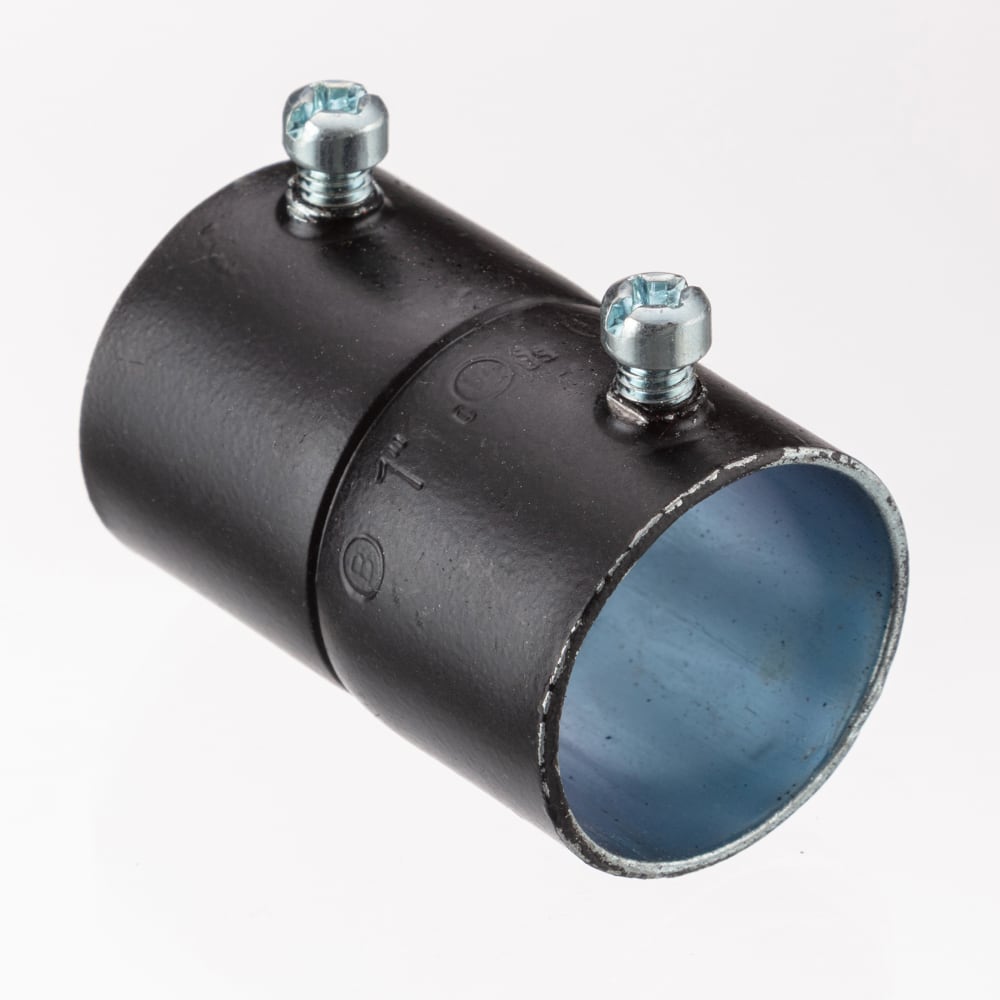 Bridgeport Fittings BPT 242SBLK 1" BLACK S.S. EMT COUP