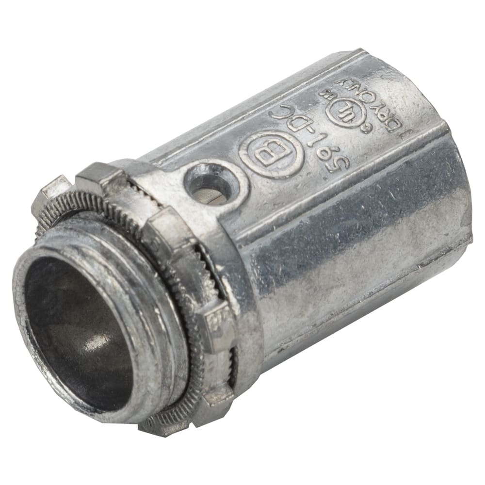 Bridgeport Fittings - BRID 591-DC2 1/2" MC/AC/FMC CONN SNAP