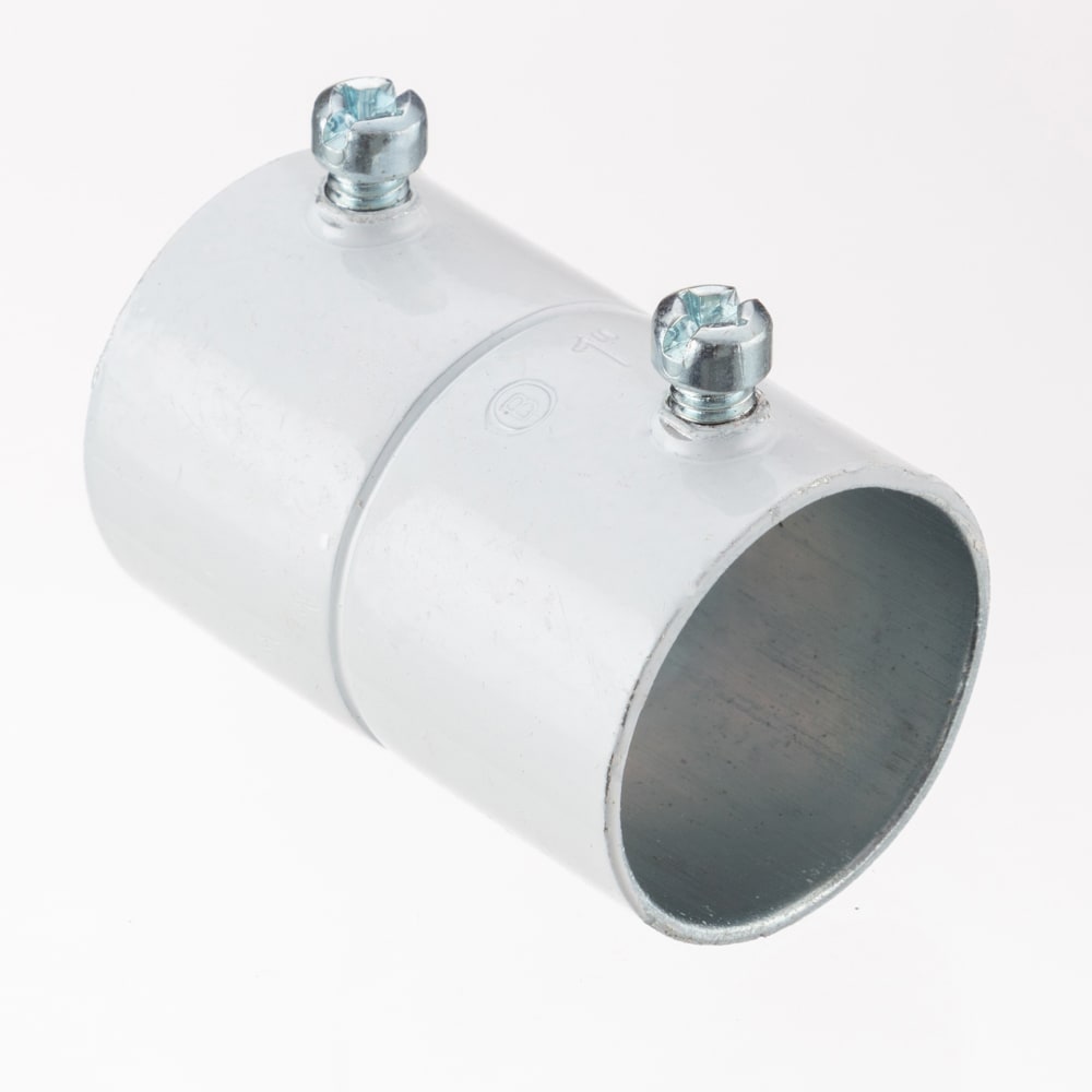 Bridgeport Fittings - BPT 242-SW 1" WHITE S.S. EMT COUPLI