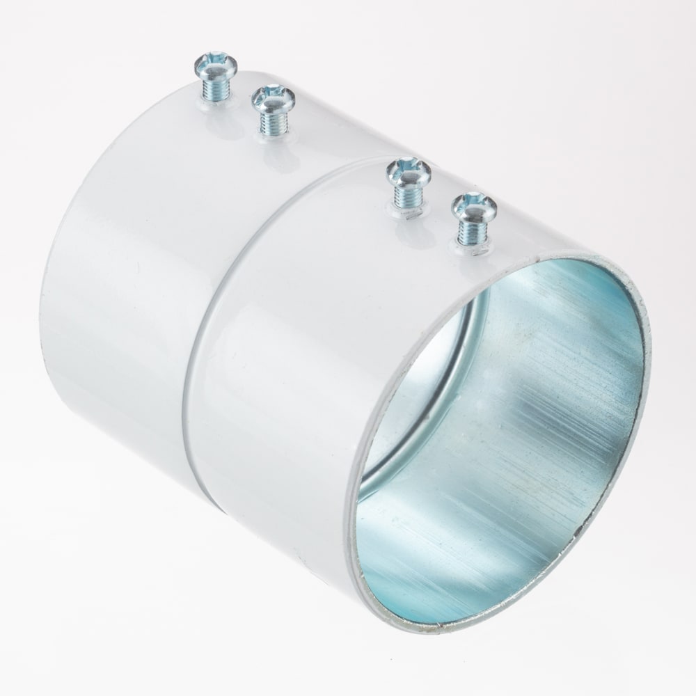 Bridgeport Fittings - BPT 240-SW 1/2" WHITE S.S. EMT COUP
