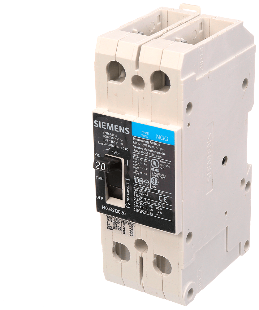 Siemens - Siemens NGG2B020L NGG MCCB, 600/