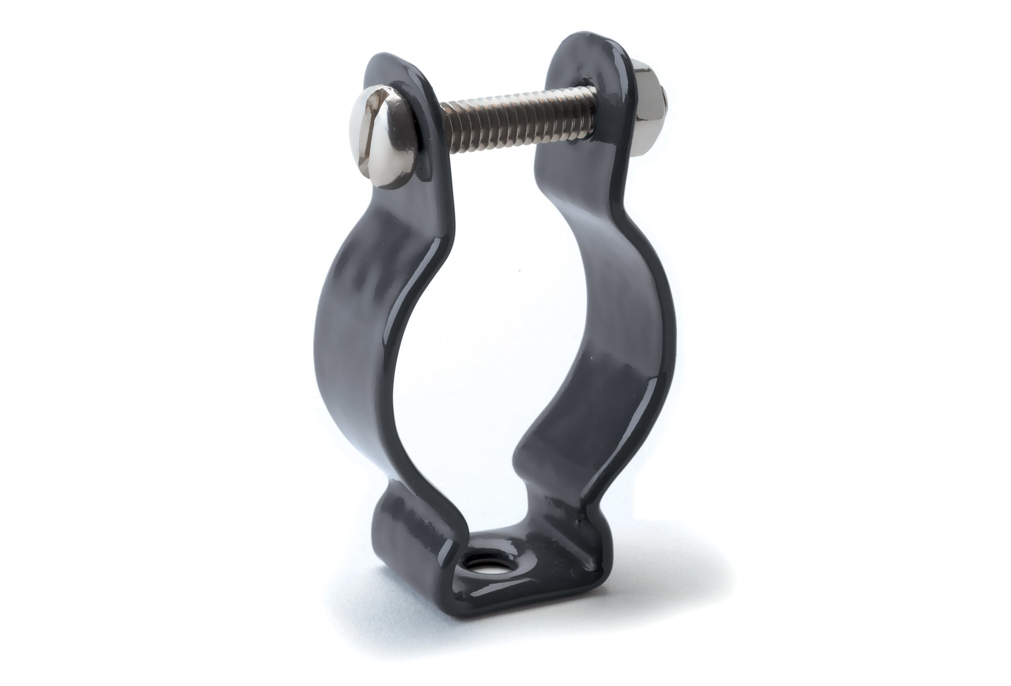 RobRoy - Plasti-Bond PB6H5B 2 Inch 20 Mil Gray PVC Coated Ferrous Metal Conduit Hanger