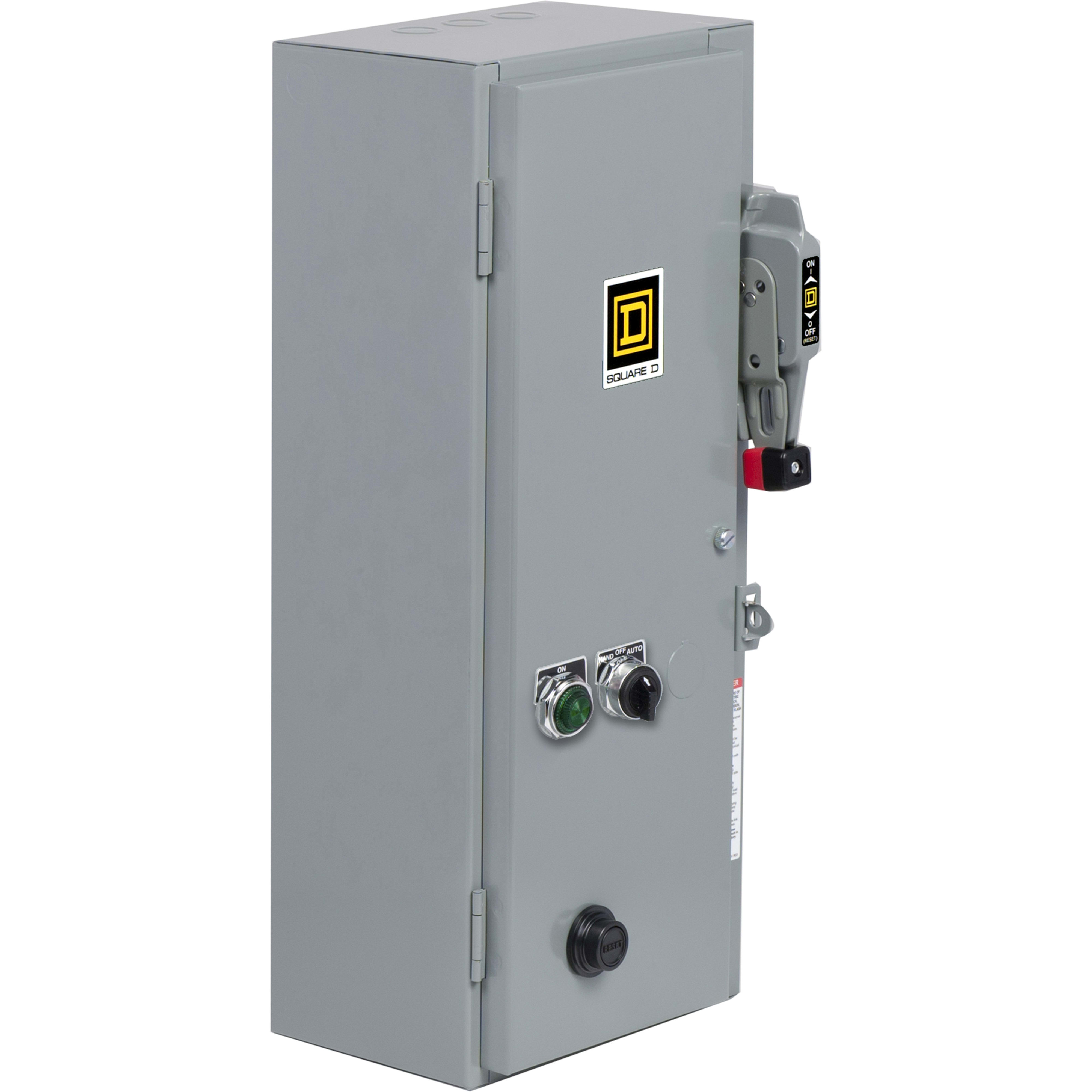 Square-D / Schneider - Square D 8538SCG14V81CFF4P1TX11 480/120 VAC 10 Hp 3-Pole NEMA 1 Full Voltage Non-Reversing Combination Starter
